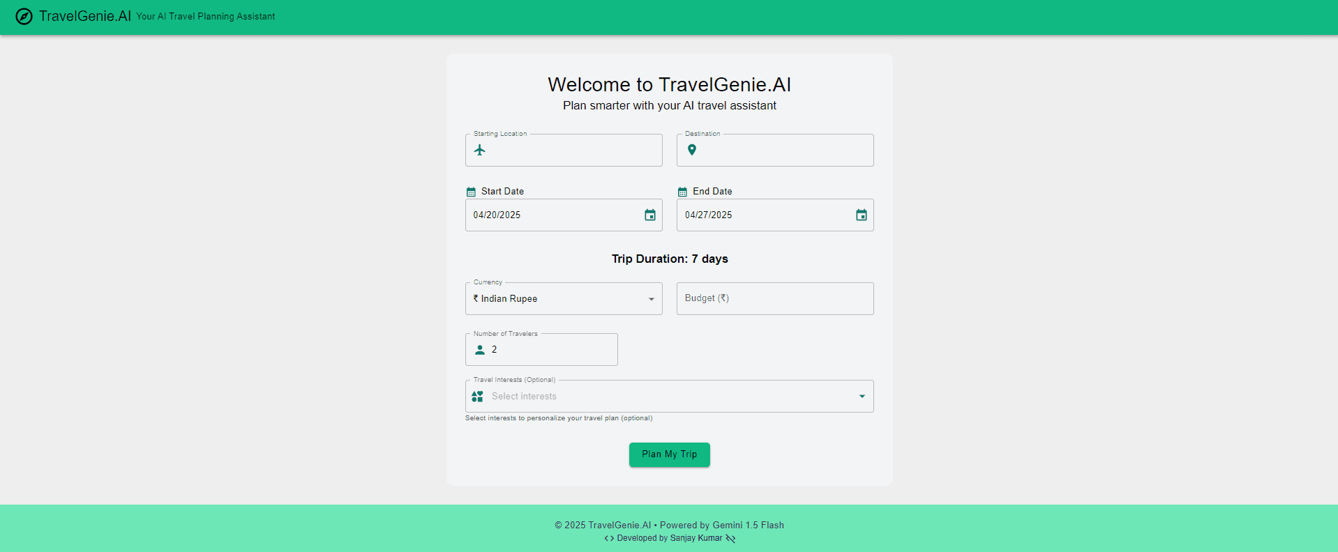 TravelGenie.AI